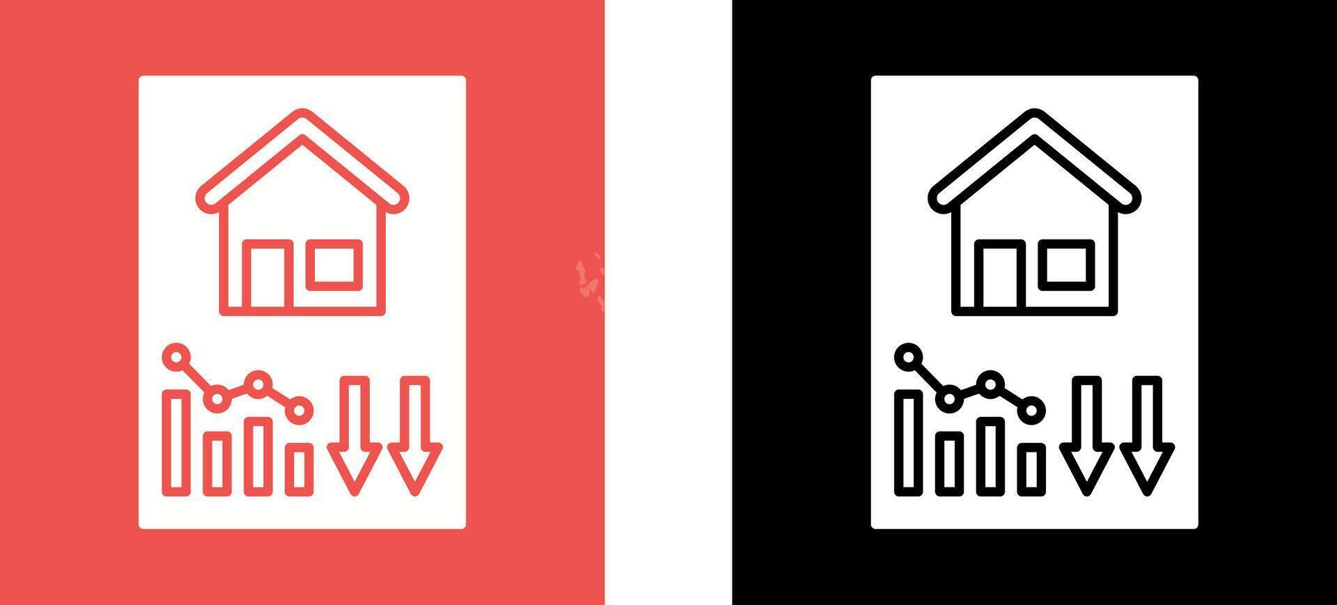 Loss Icon Design vector