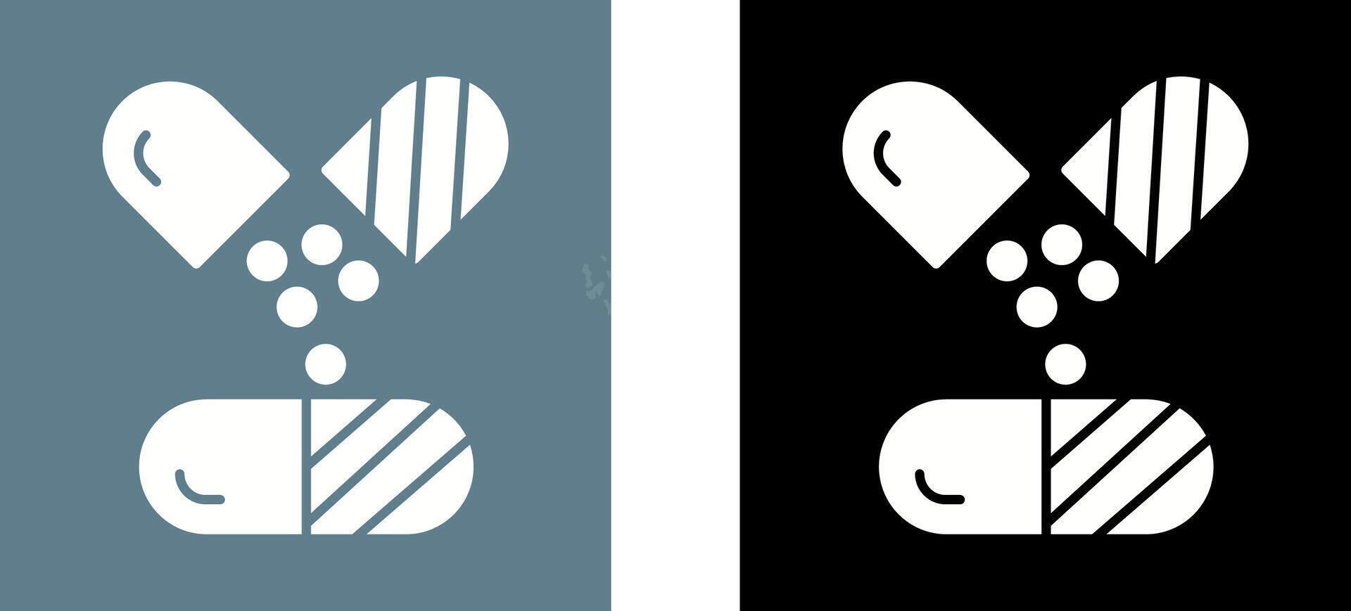 Capsule Icon Design vector