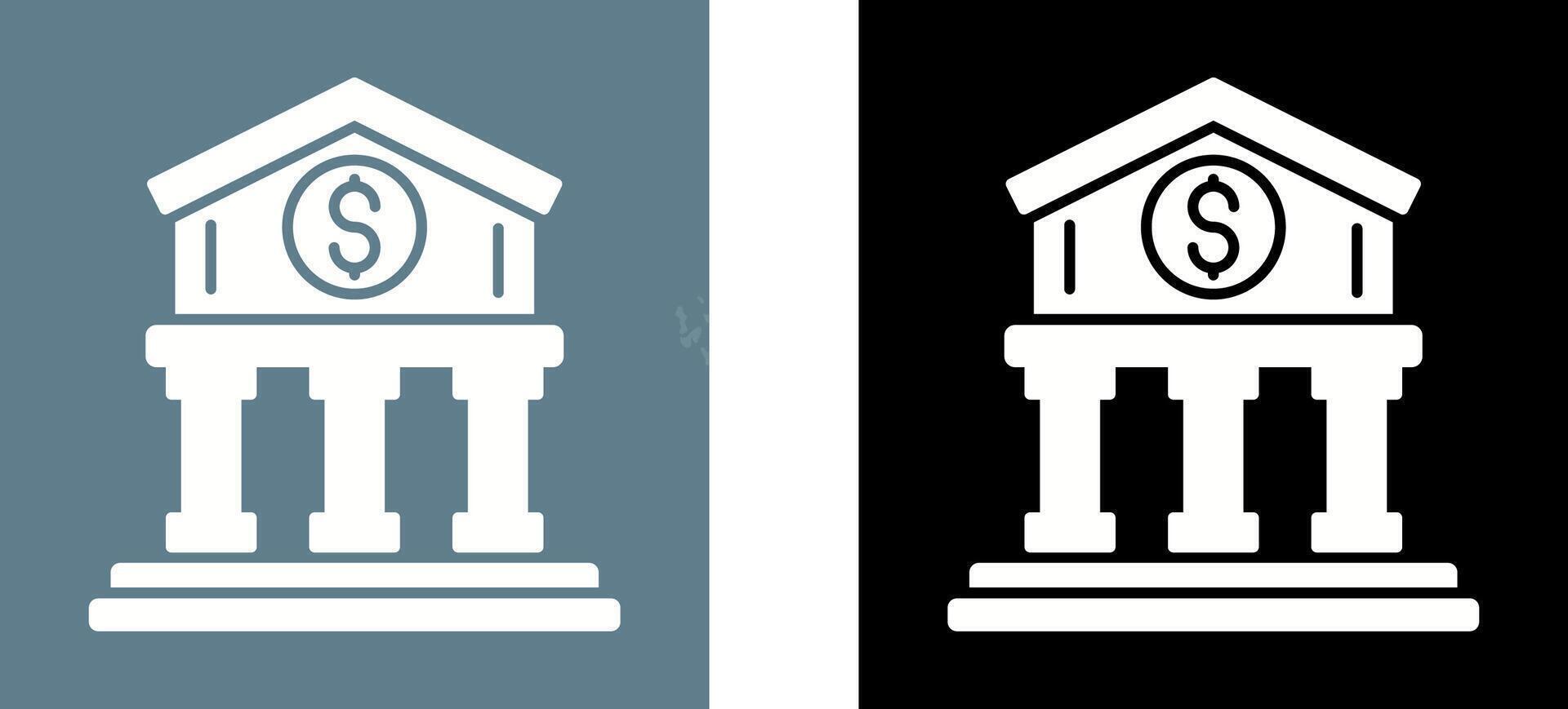 Bank Icon Design vector