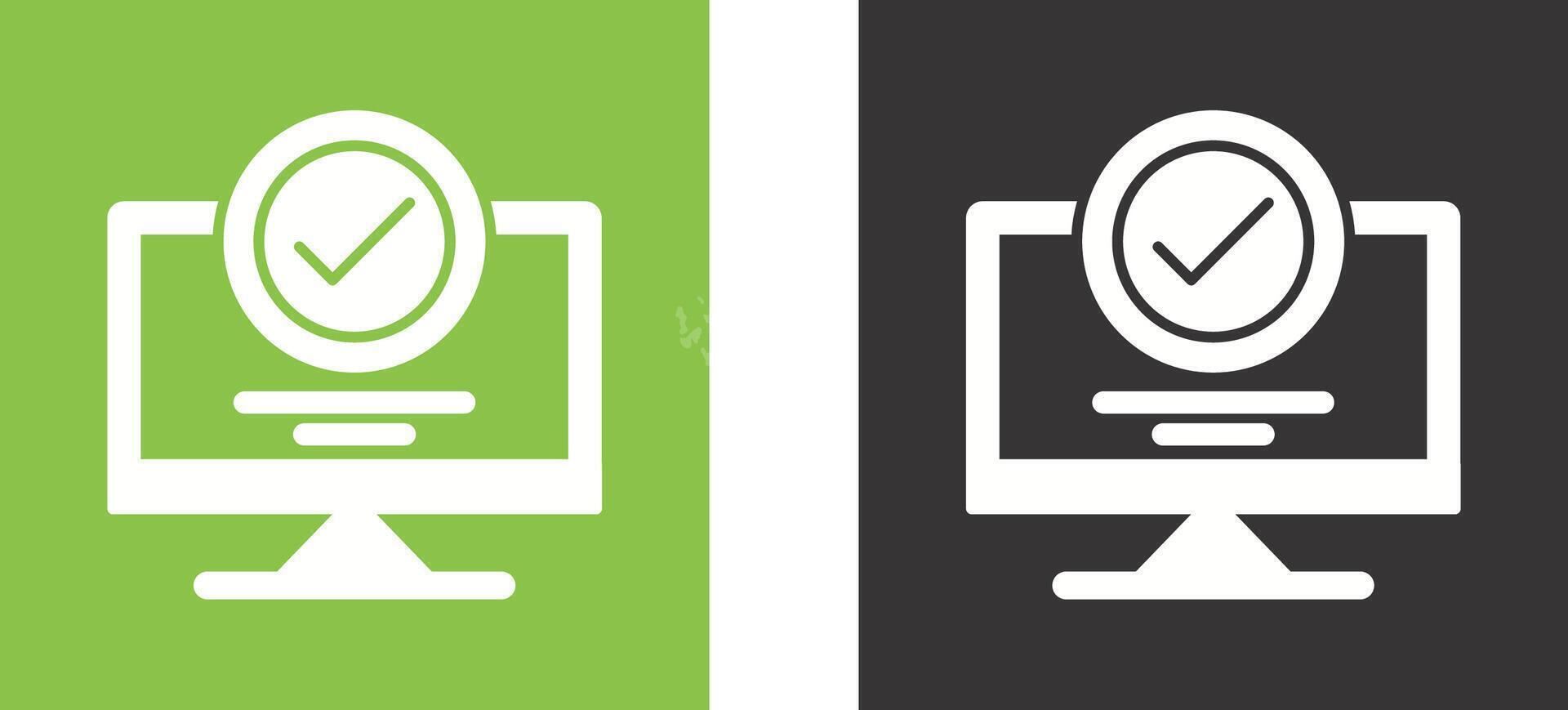 Confirmation Icon Design vector