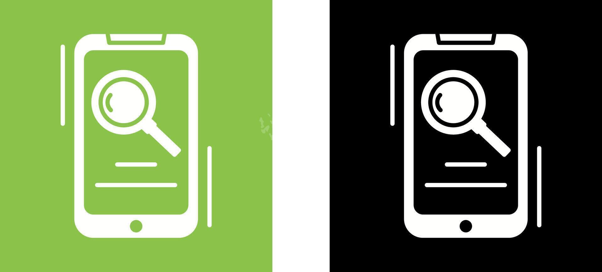 Search Icon Design vector