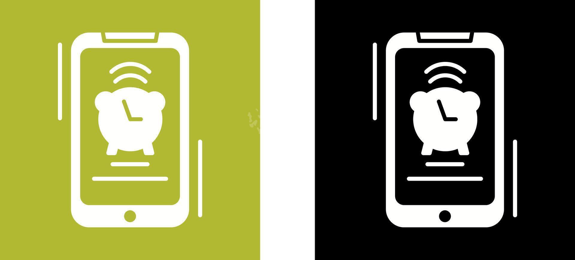 Alarm Icon Design vector