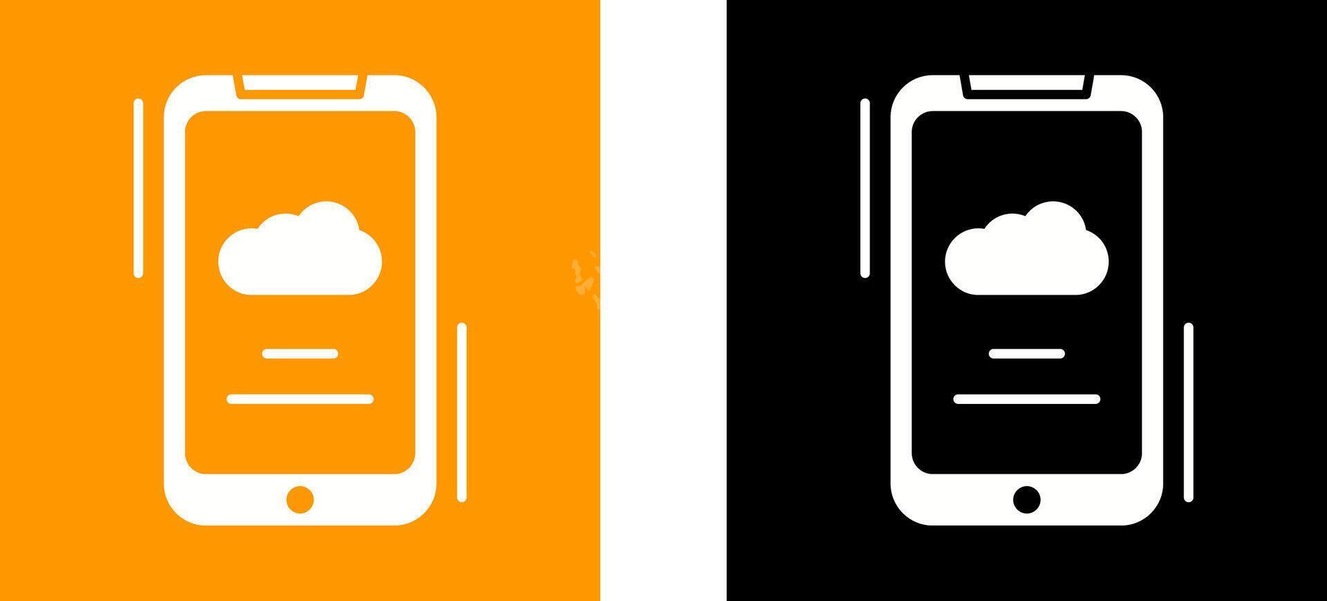 Weather App Icon Design vector