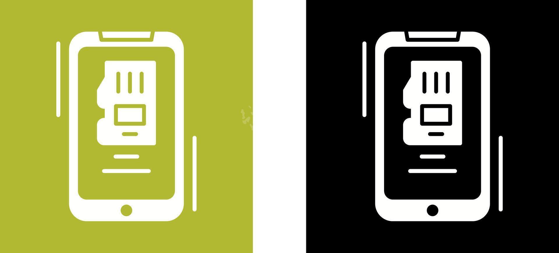 Memory Icon Design vector