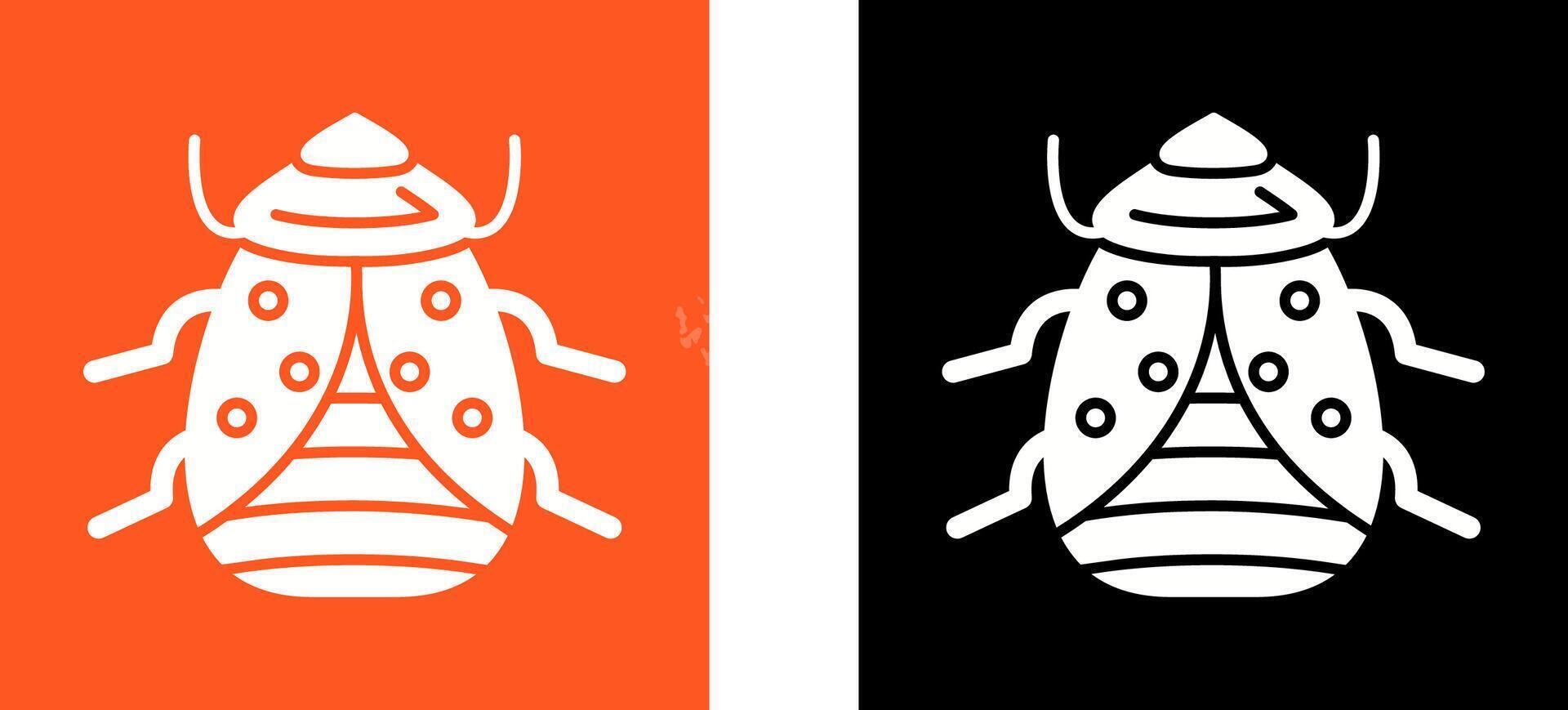 Bug Icon Design vector
