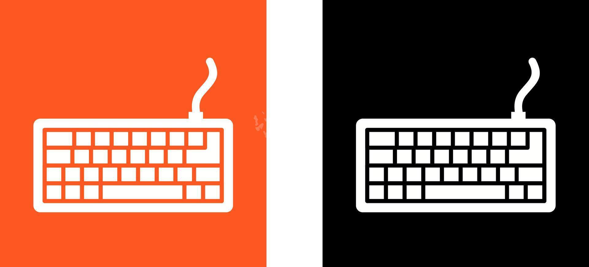 Keyboard Icon Design vector