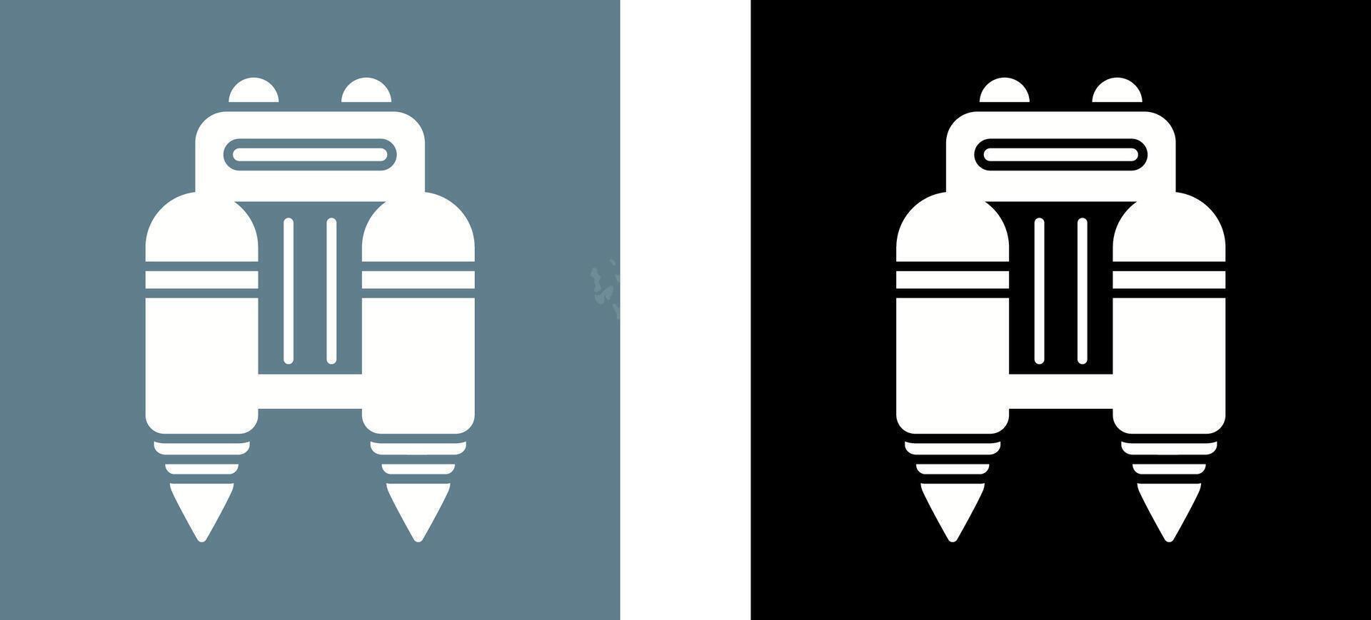 Jetpack Icon Design vector