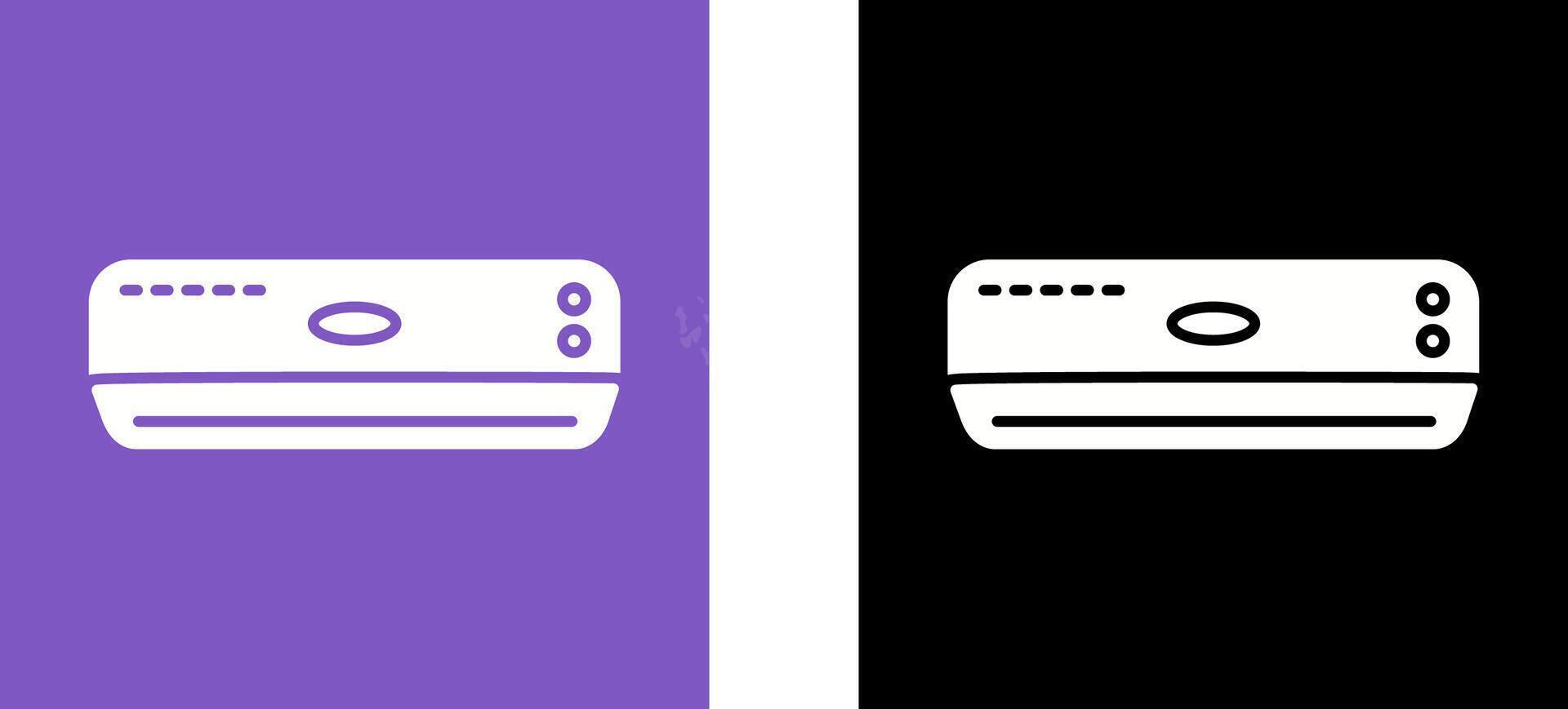Air Conditioner Icon Design vector