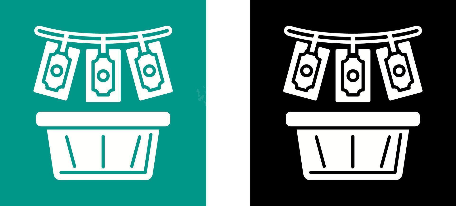 Money Loundering Icon Design vector