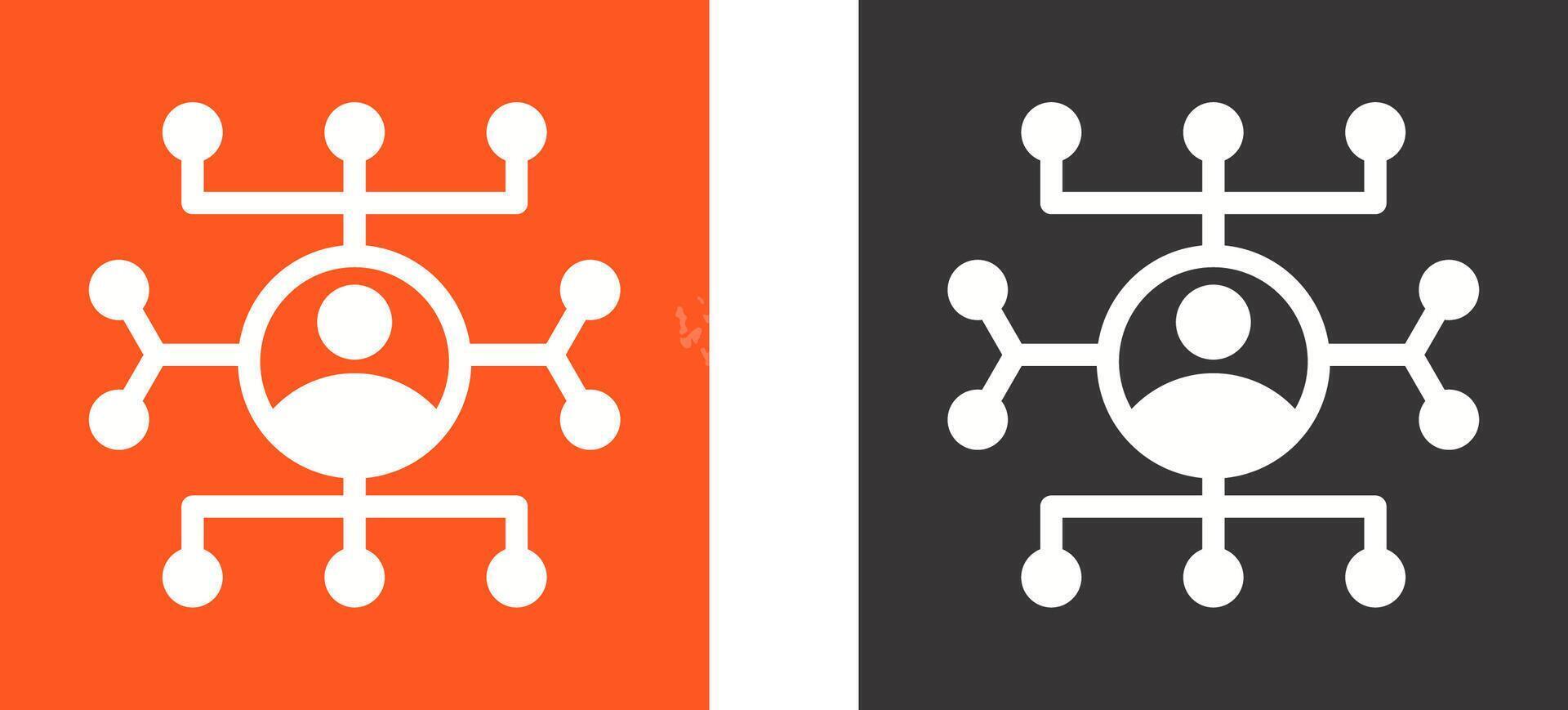 Affiliate Marketing Icon Design vector