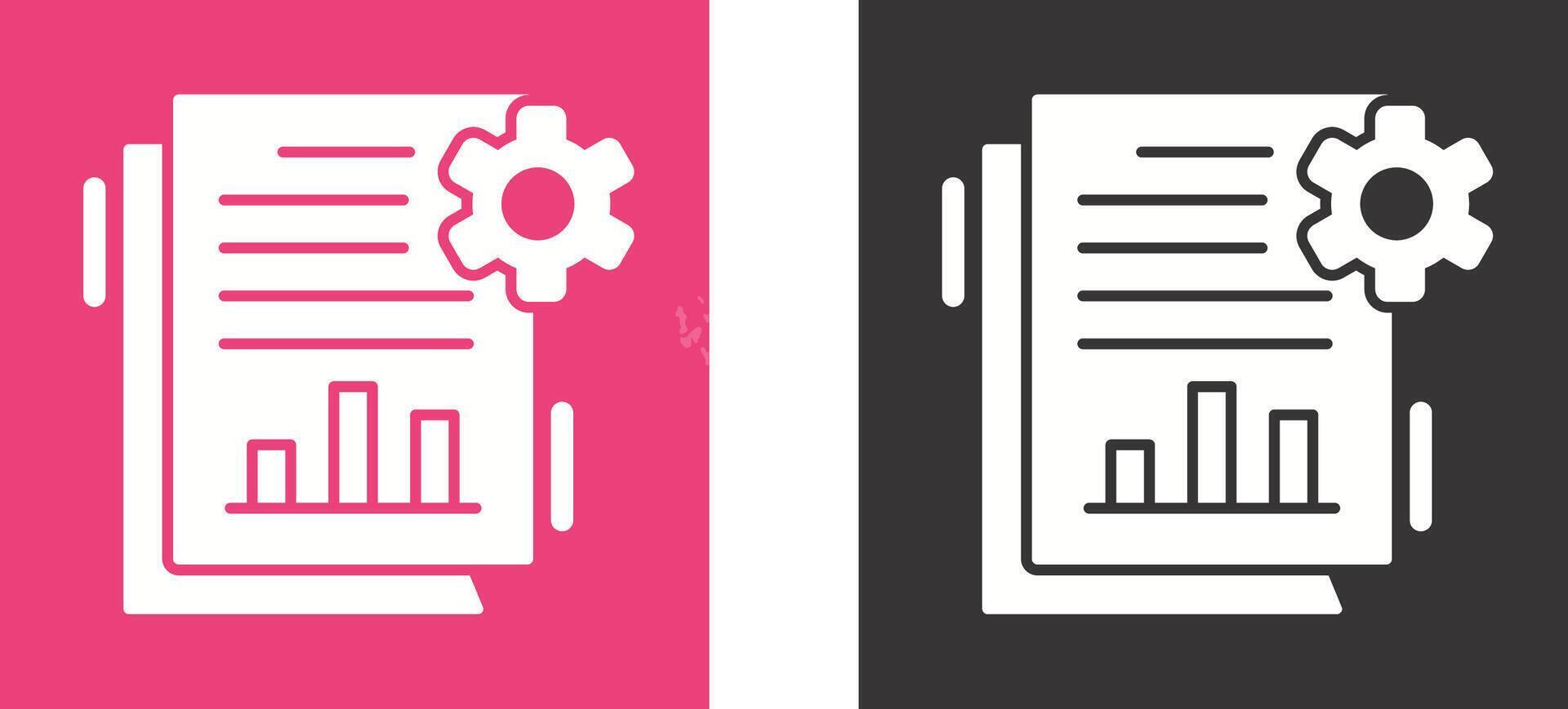 SEO Report Icon Design vector