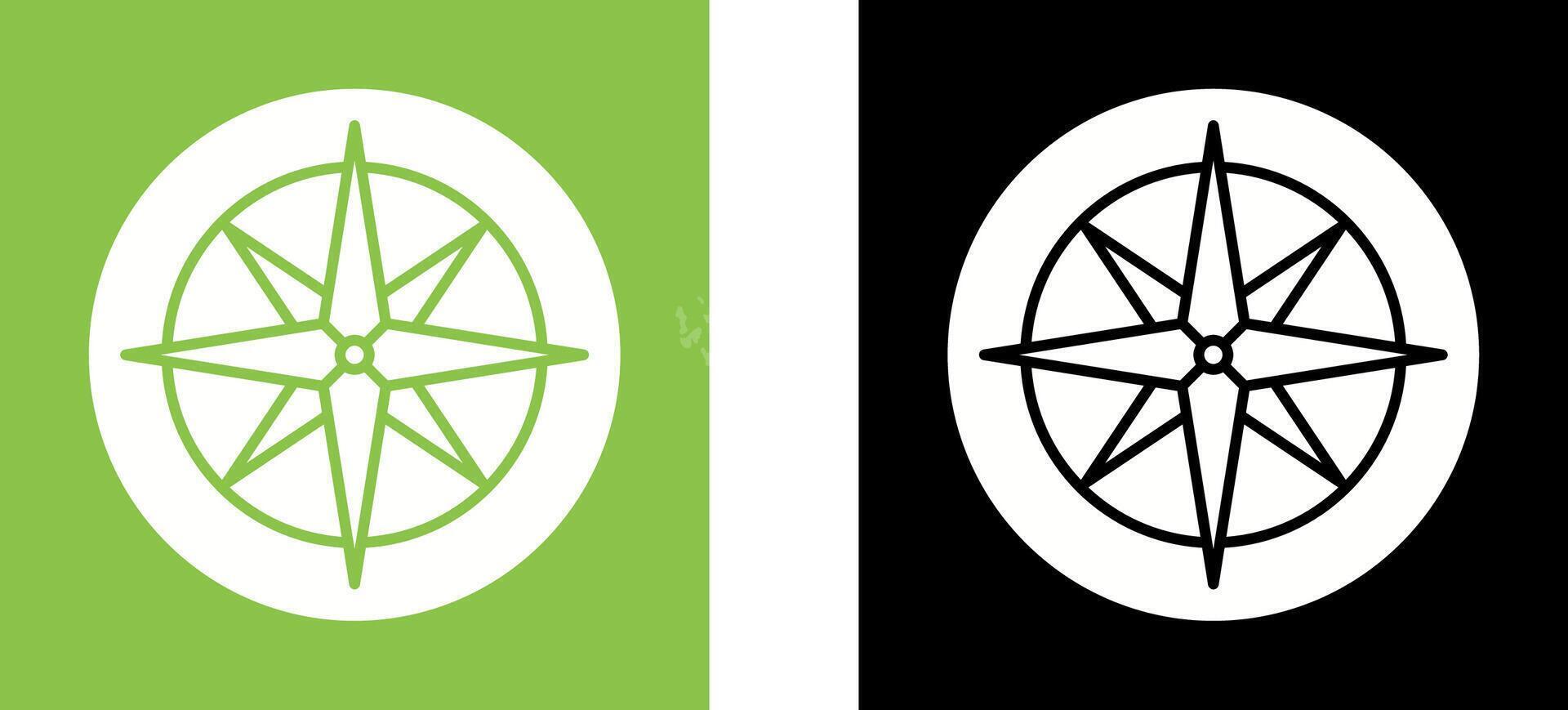 Compass Icon Design vector