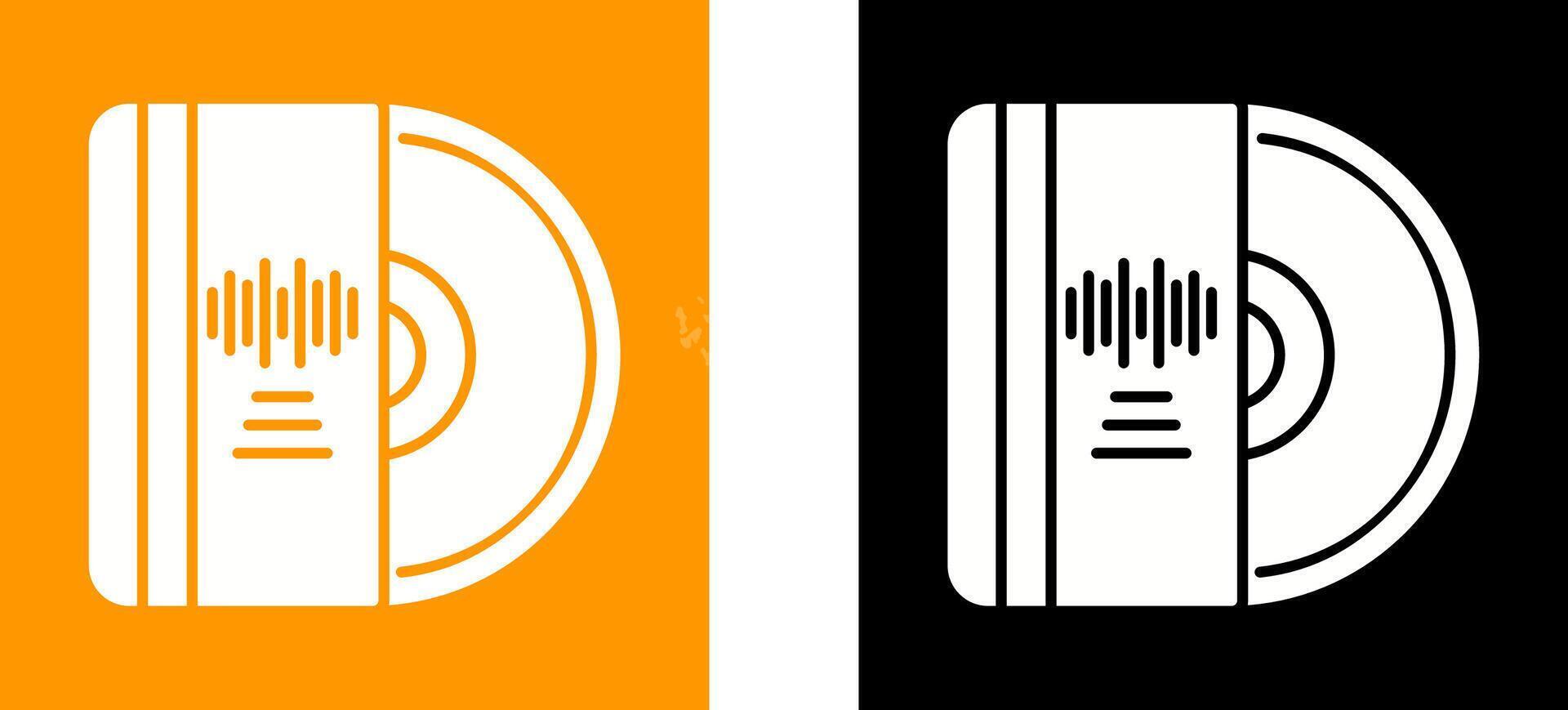 Vinyl Icon Design vector