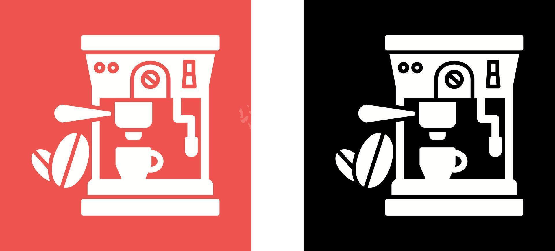 Coffee Machine Icon Design vector