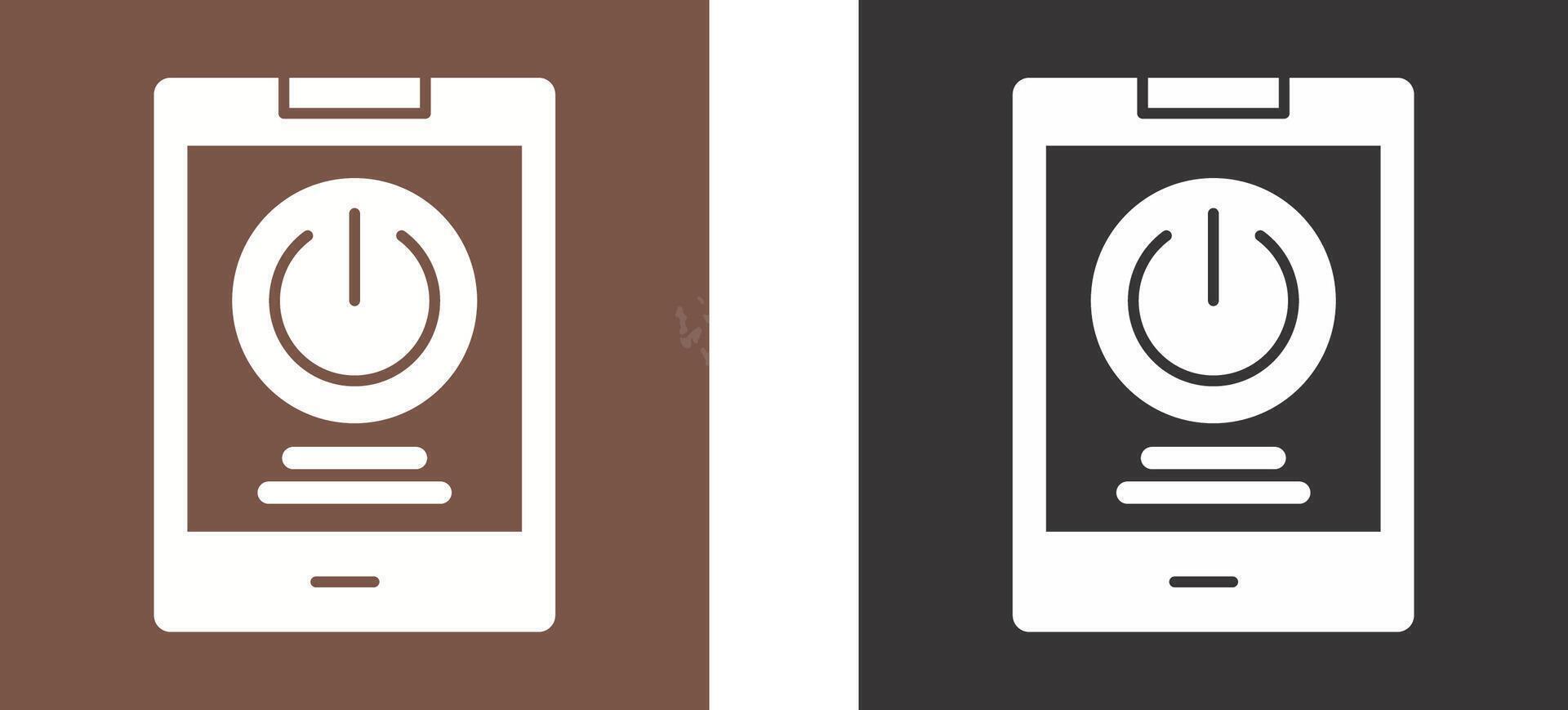 Power Icon Design vector