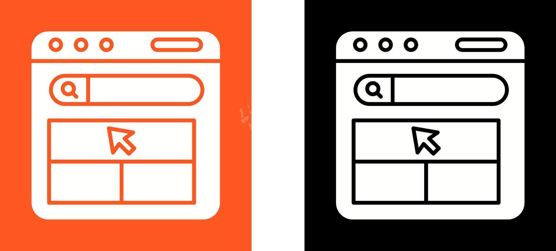 Website Icon Design vector