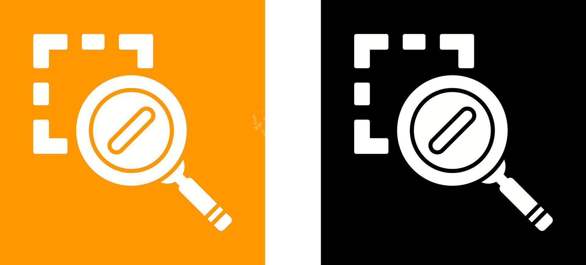 Zoom Out Icon Design vector