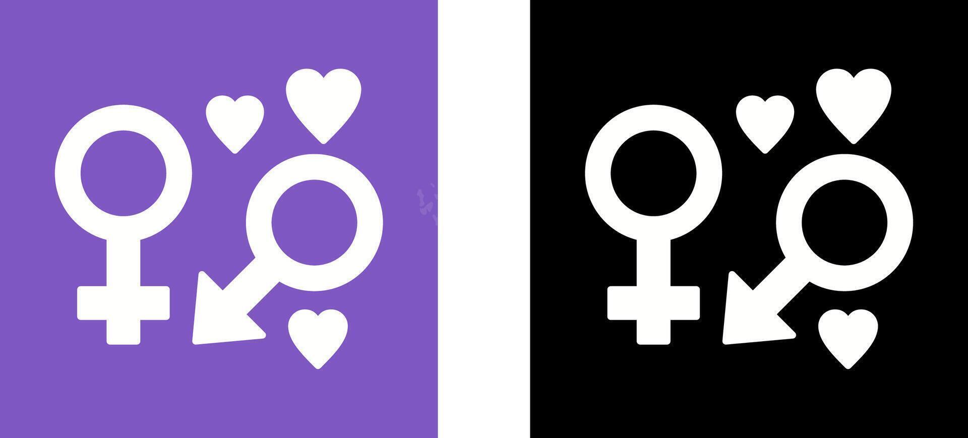 Genders Icon Design vector