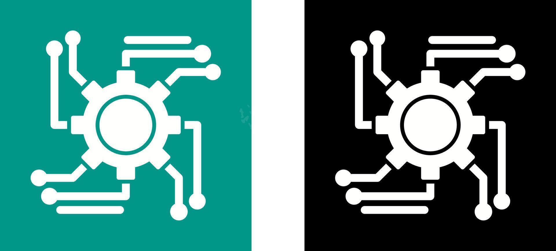 Automation Icon Design vector