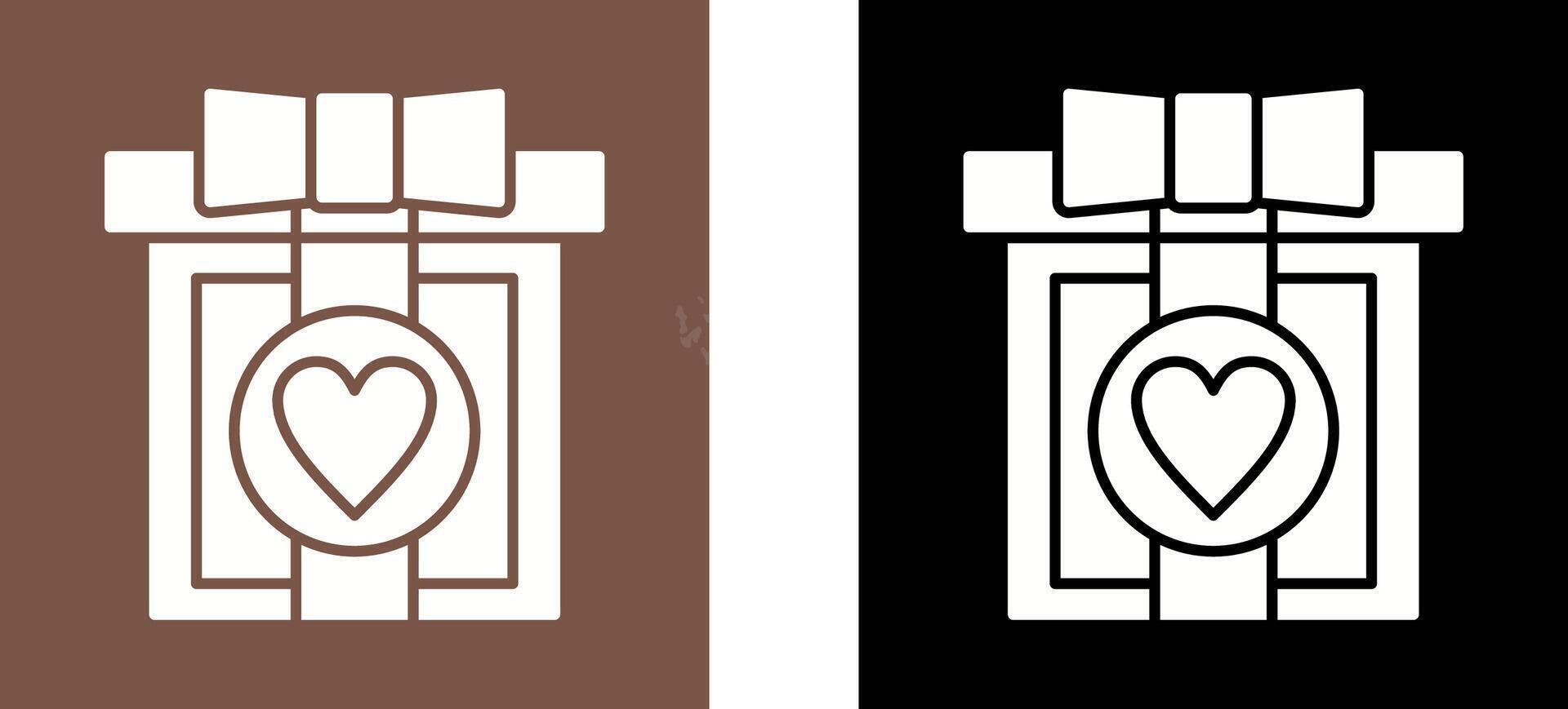 Gift Box Icon Design vector