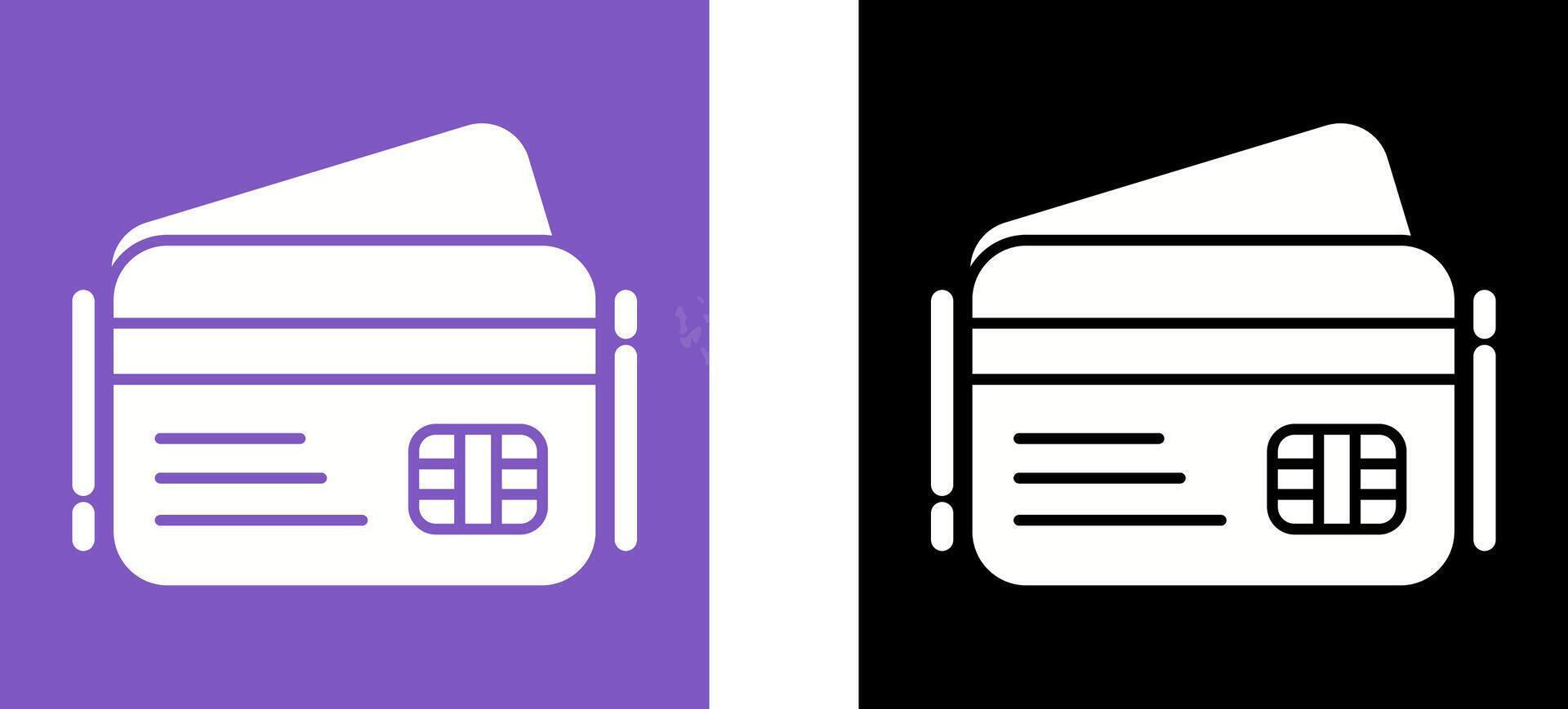 Credit Card Icon Design vector