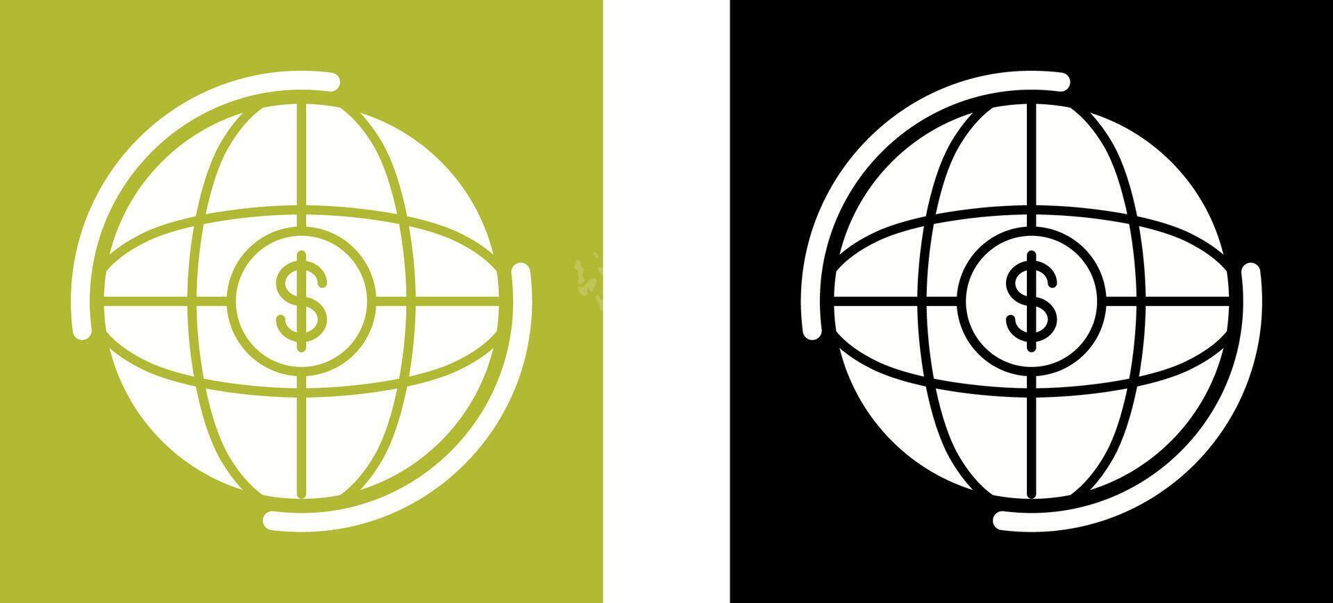 Globe Icon Design vector