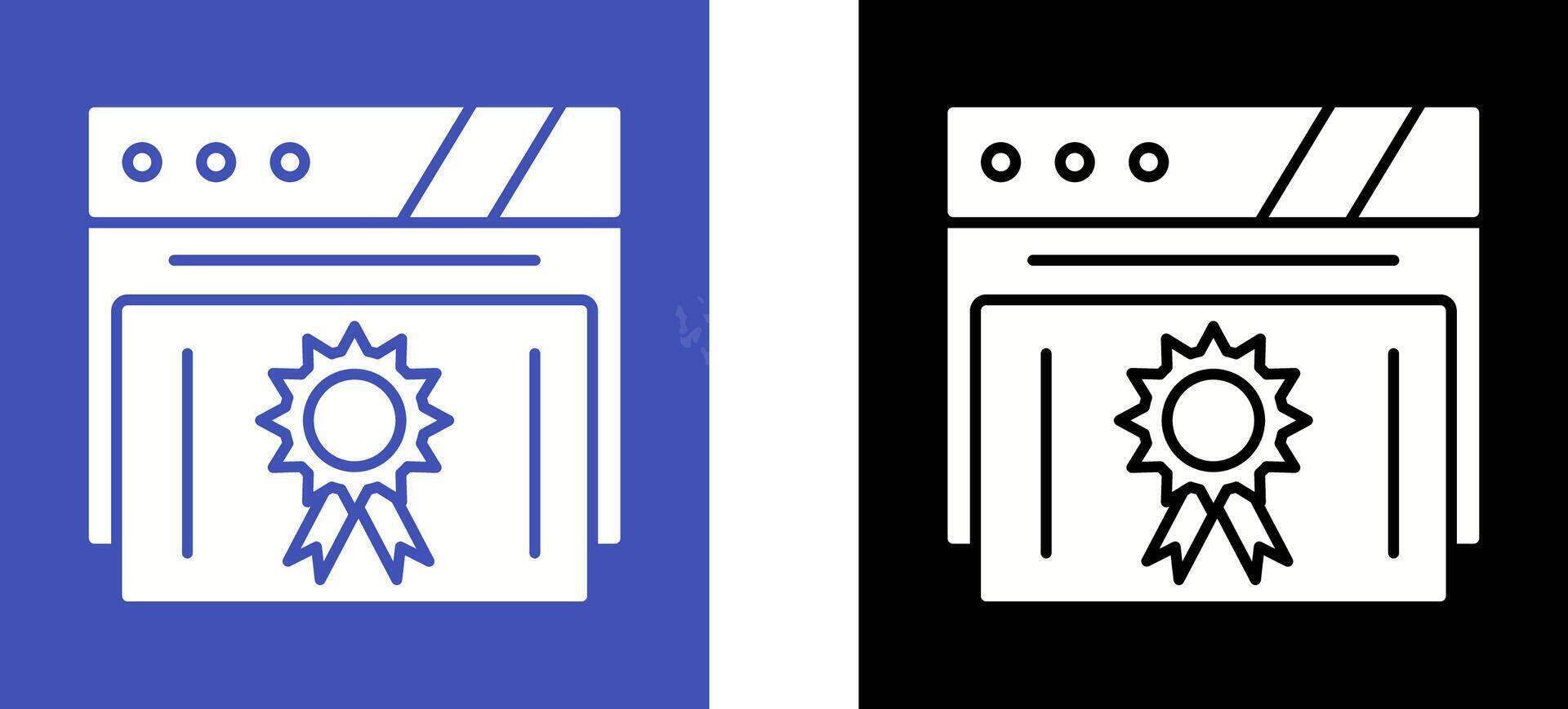 Award Icon Design vector