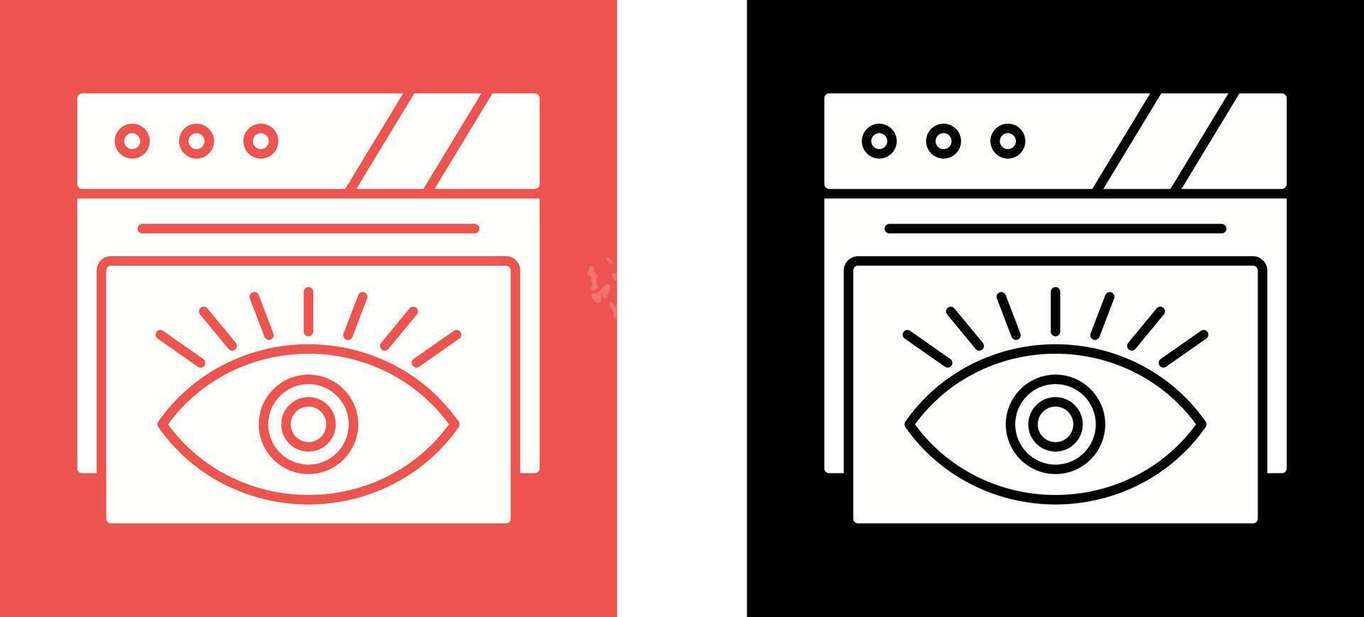 Eye Icon Design vector