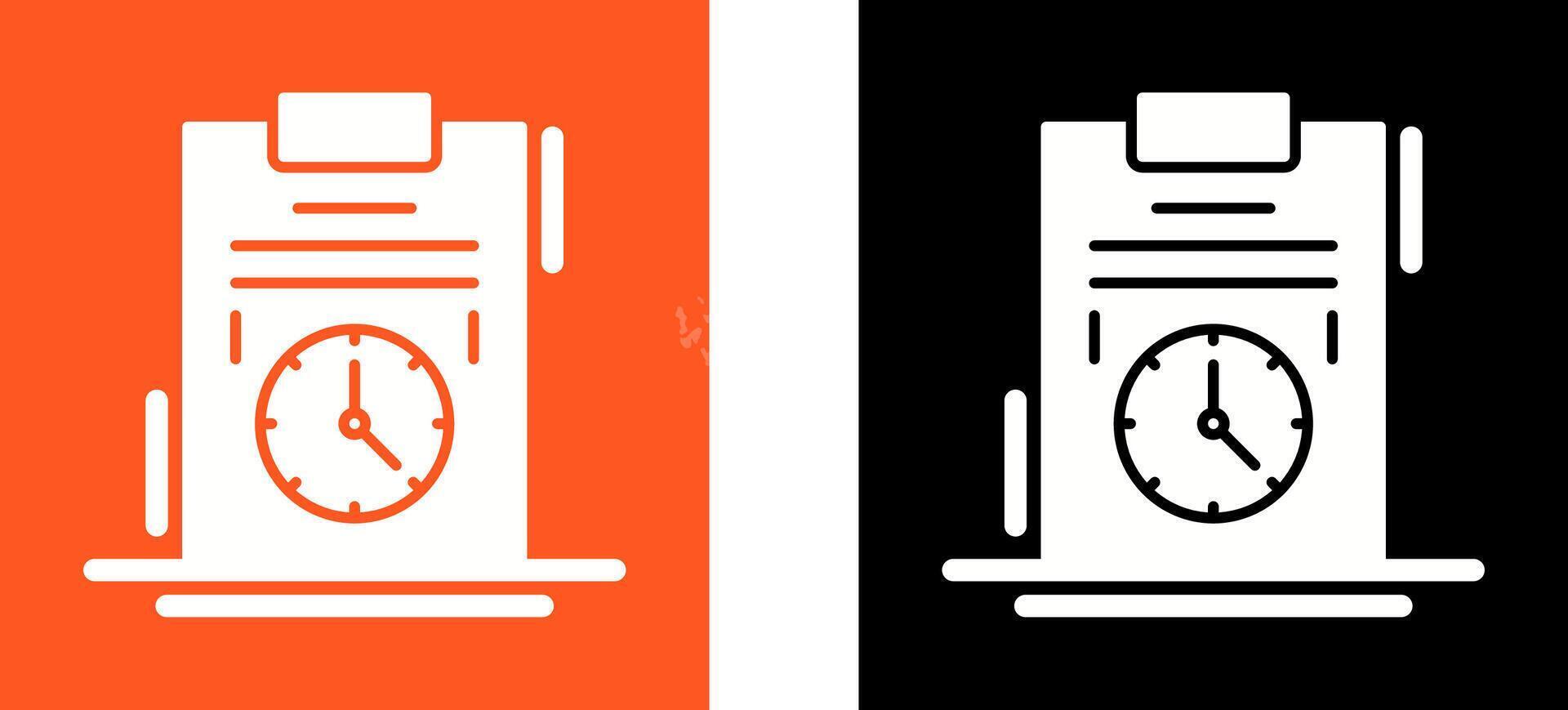 Time Management Icon Design vector