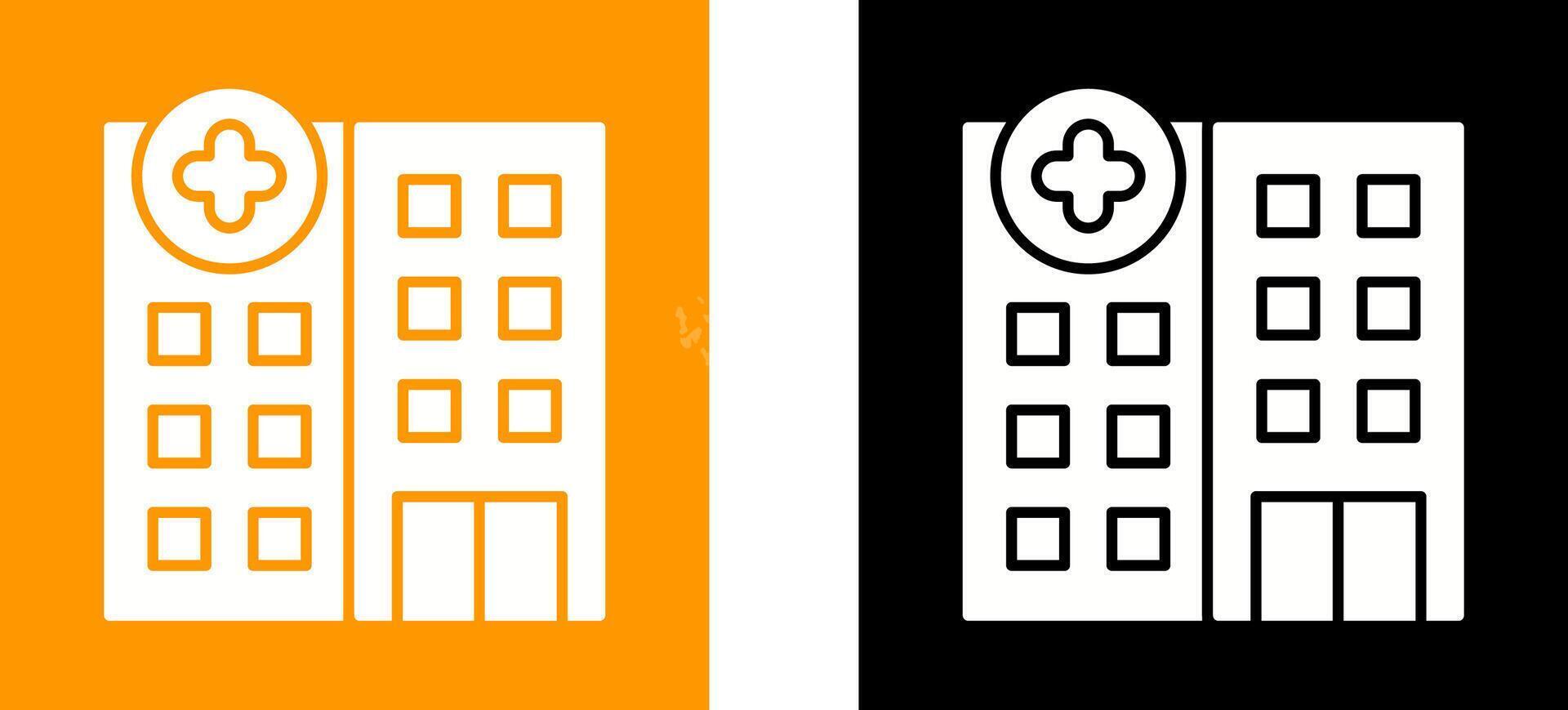Hospital Icon Design vector