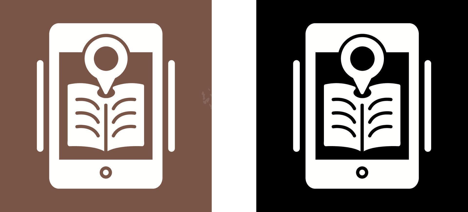 Library Icon Design vector