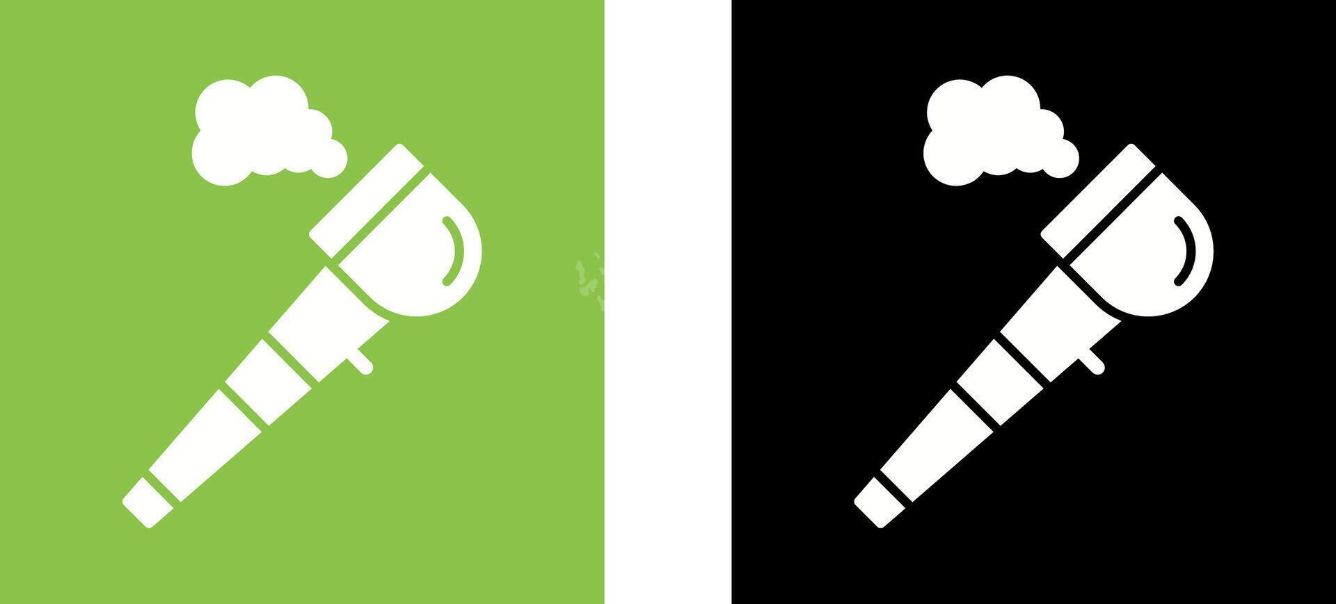Pipe Of Peace Icon Design vector