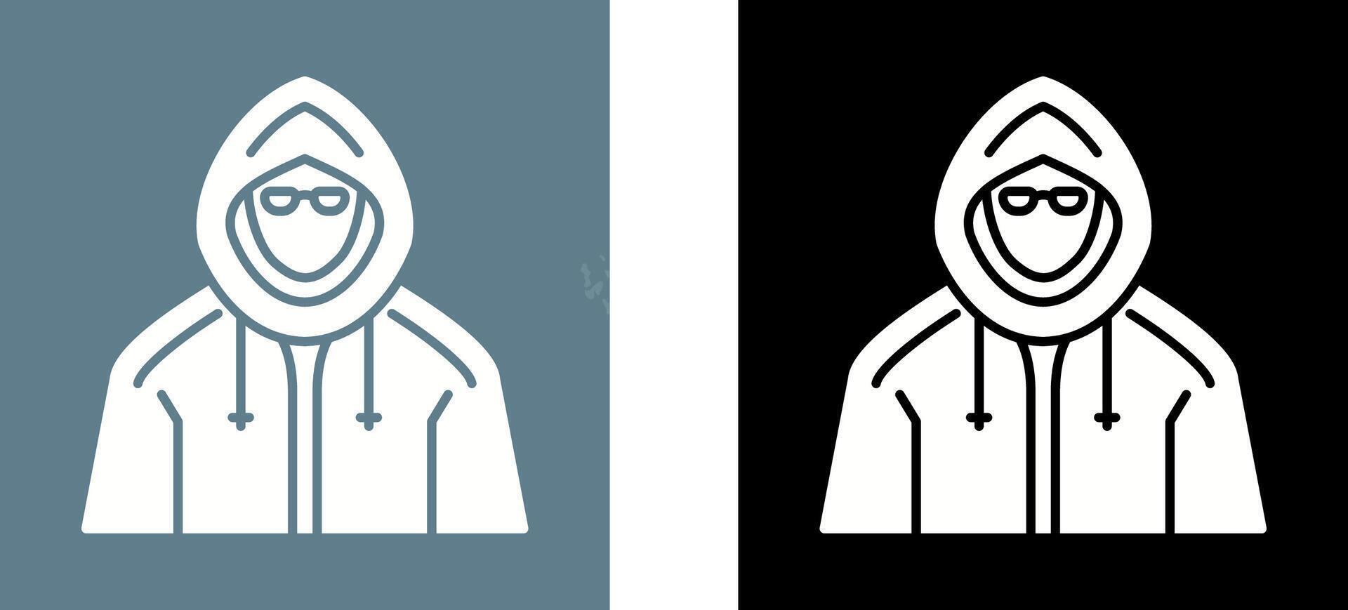 Hacker Icon Design vector