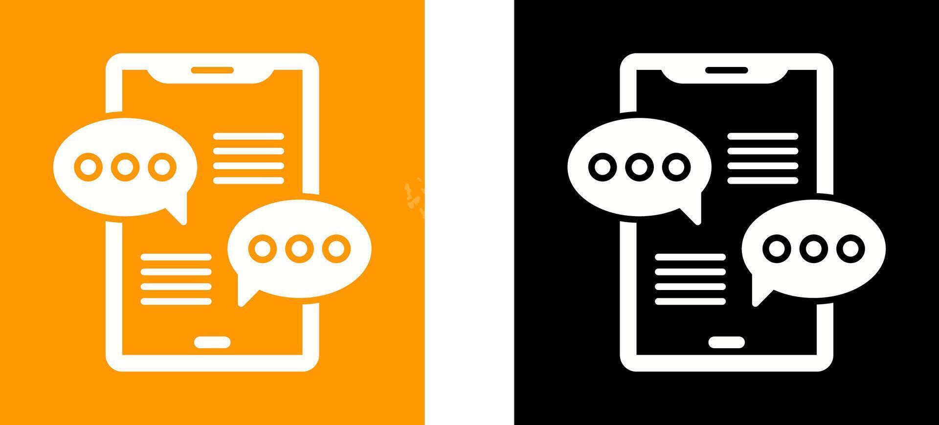 Chat Icon Design vector