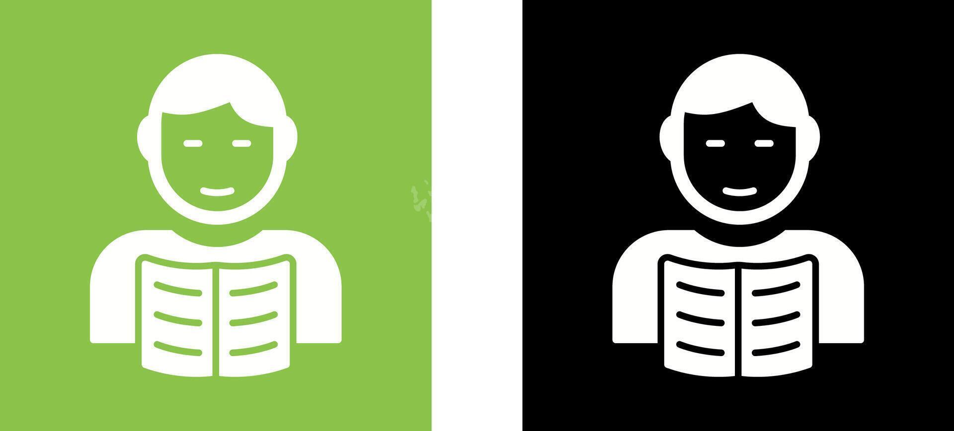 Student Icon Design vector