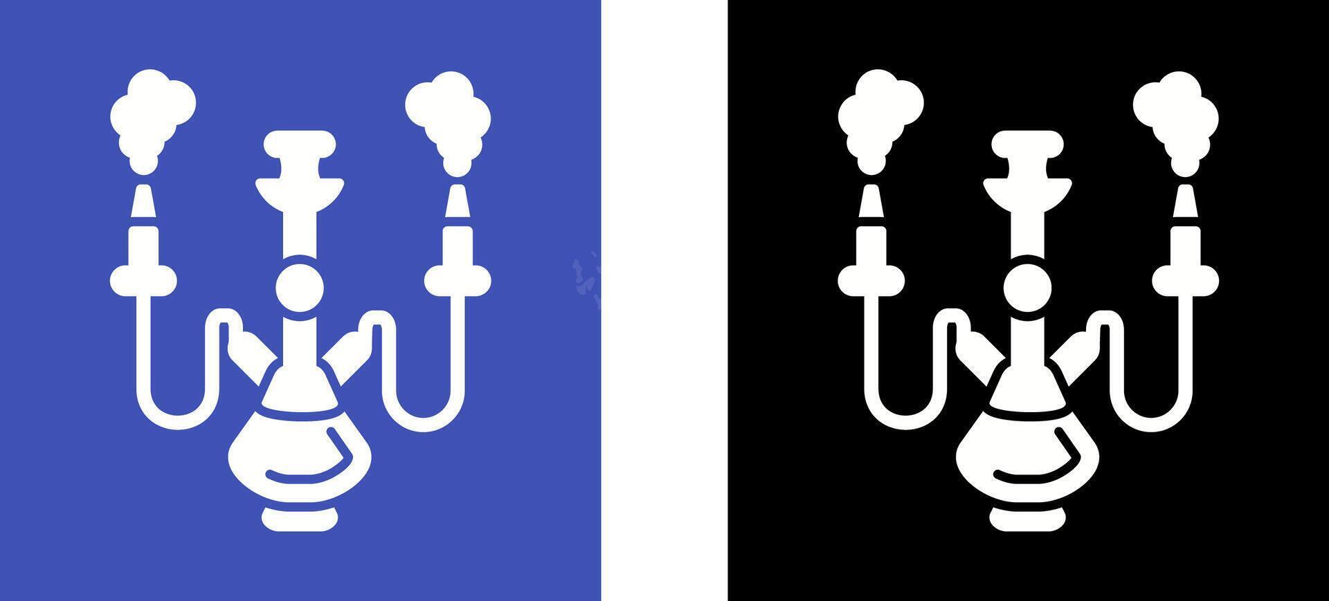 Shisha Icon Design vector