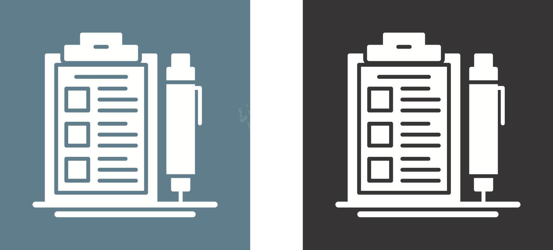 Check List Icon Design vector