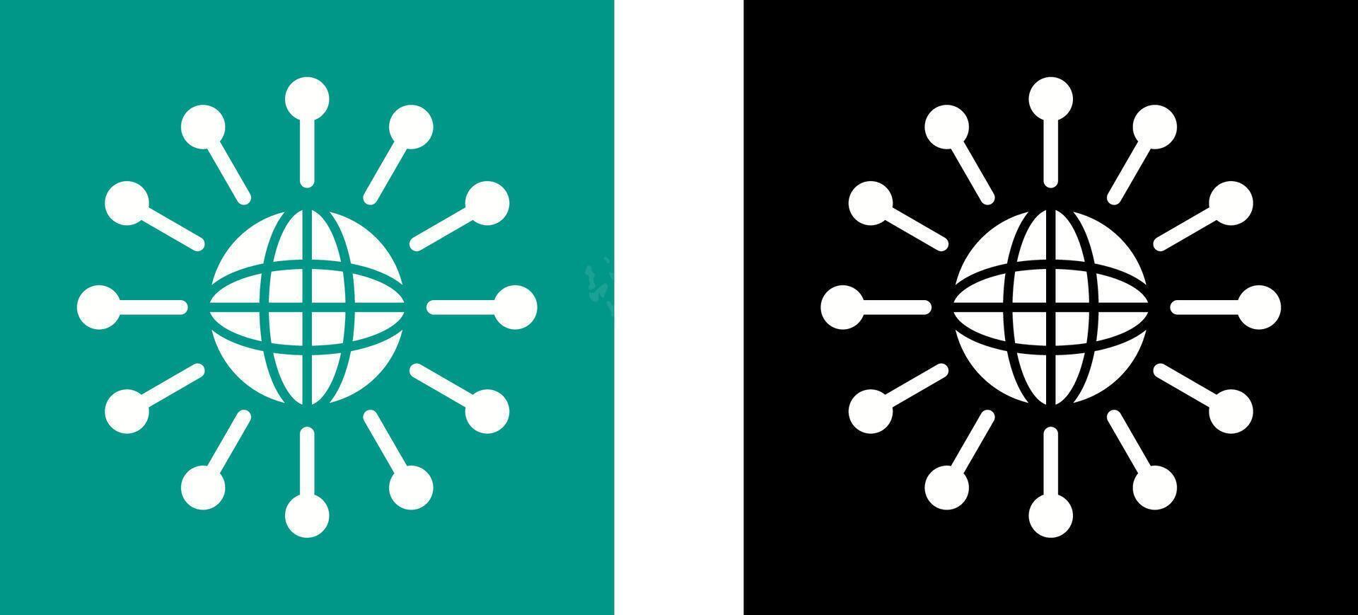 Networking Icon Design vector