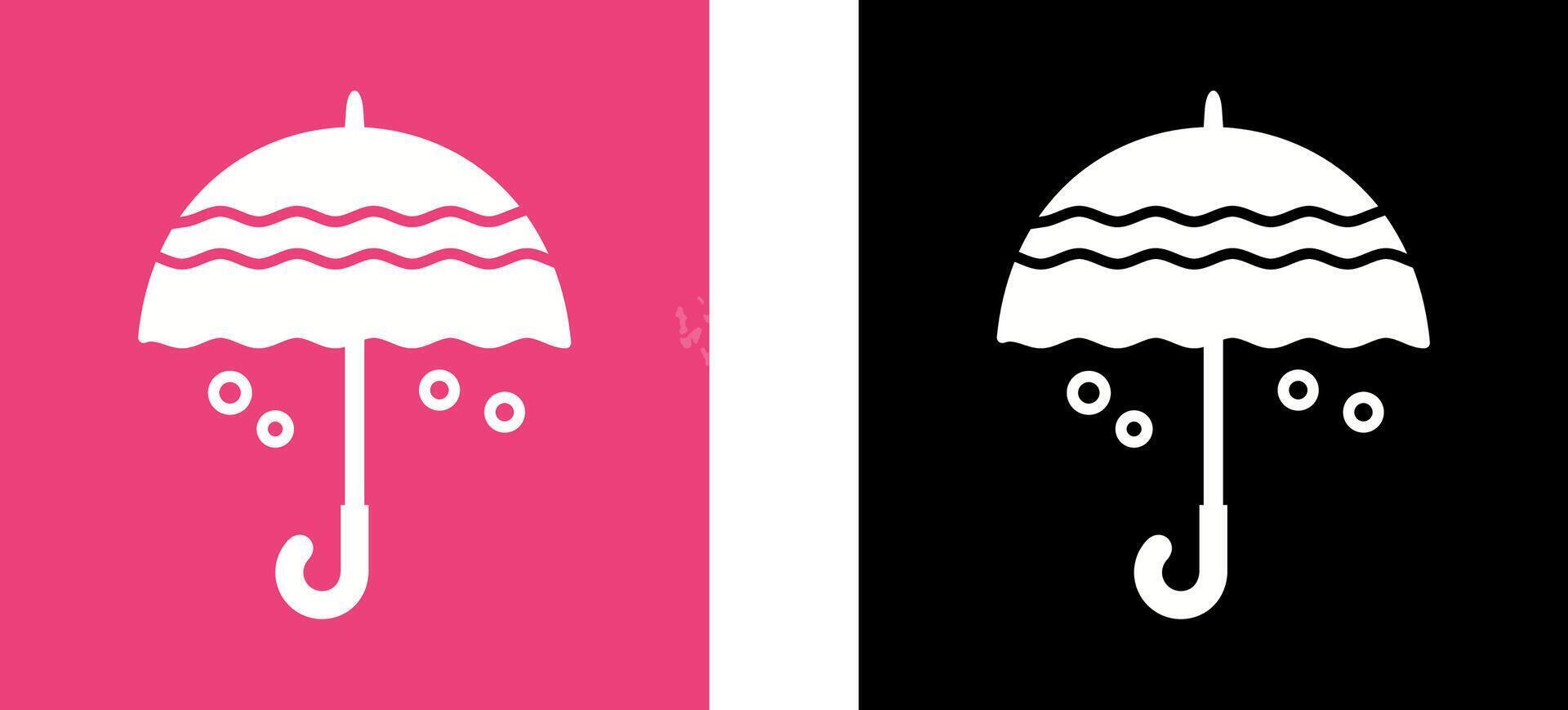 Umbrella Icon Design vector