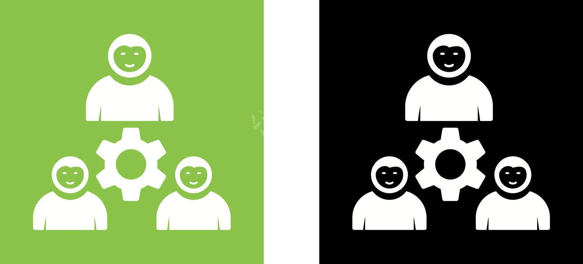 Teamwork Icon Design vector