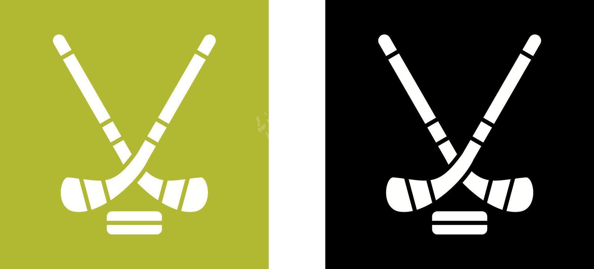 Ice Hockey Icon Design vector