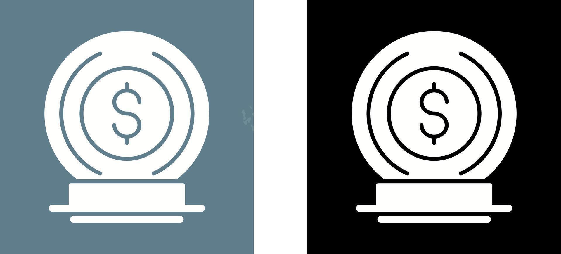 Coin Icon Design vector