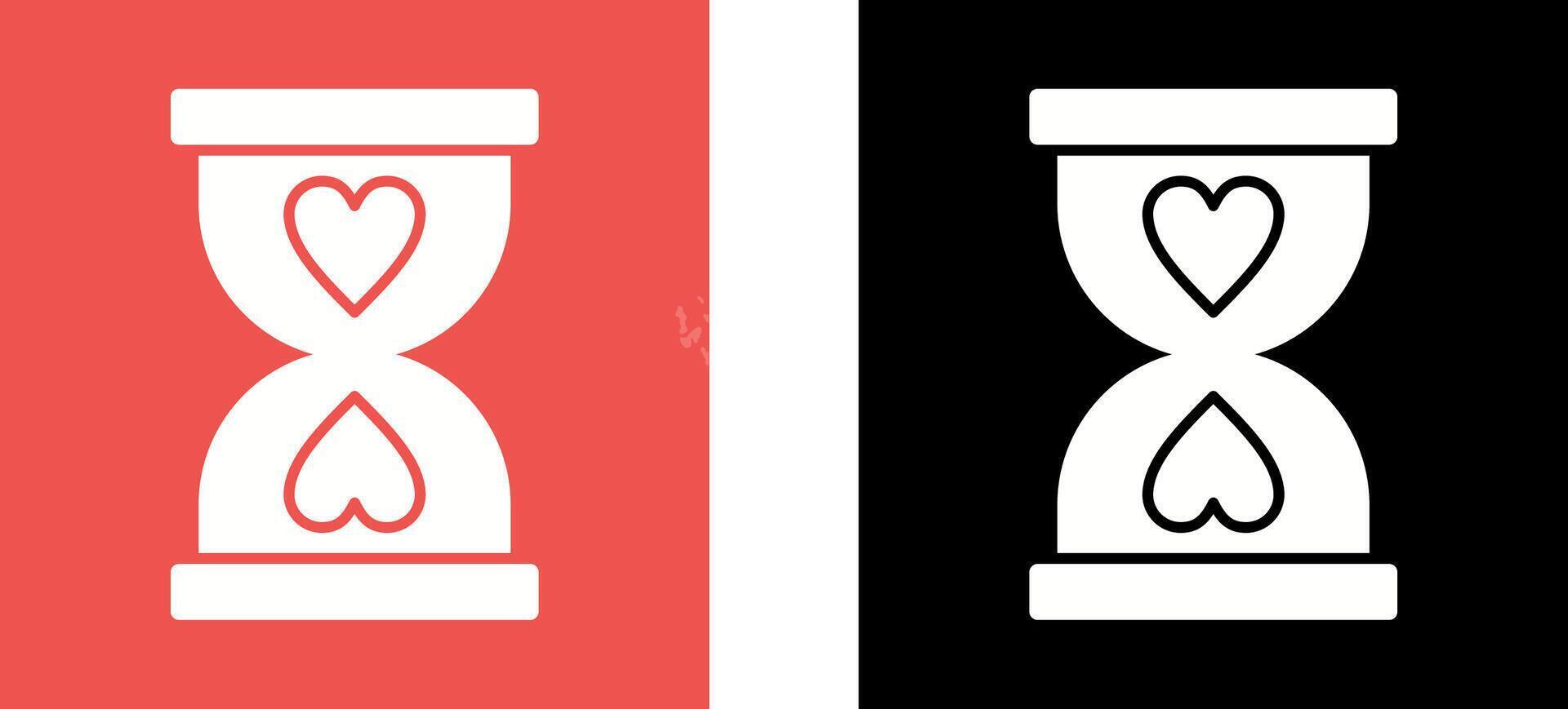 Hourglass Icon Design vector