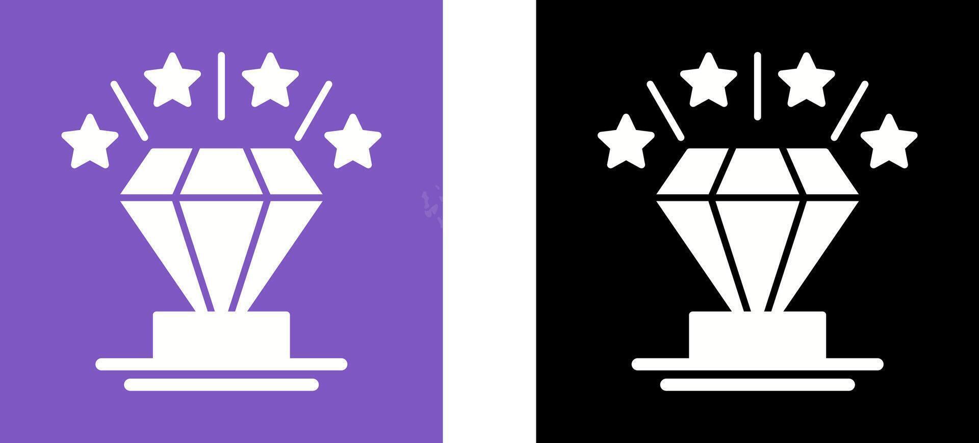 Diamond Icon Design vector
