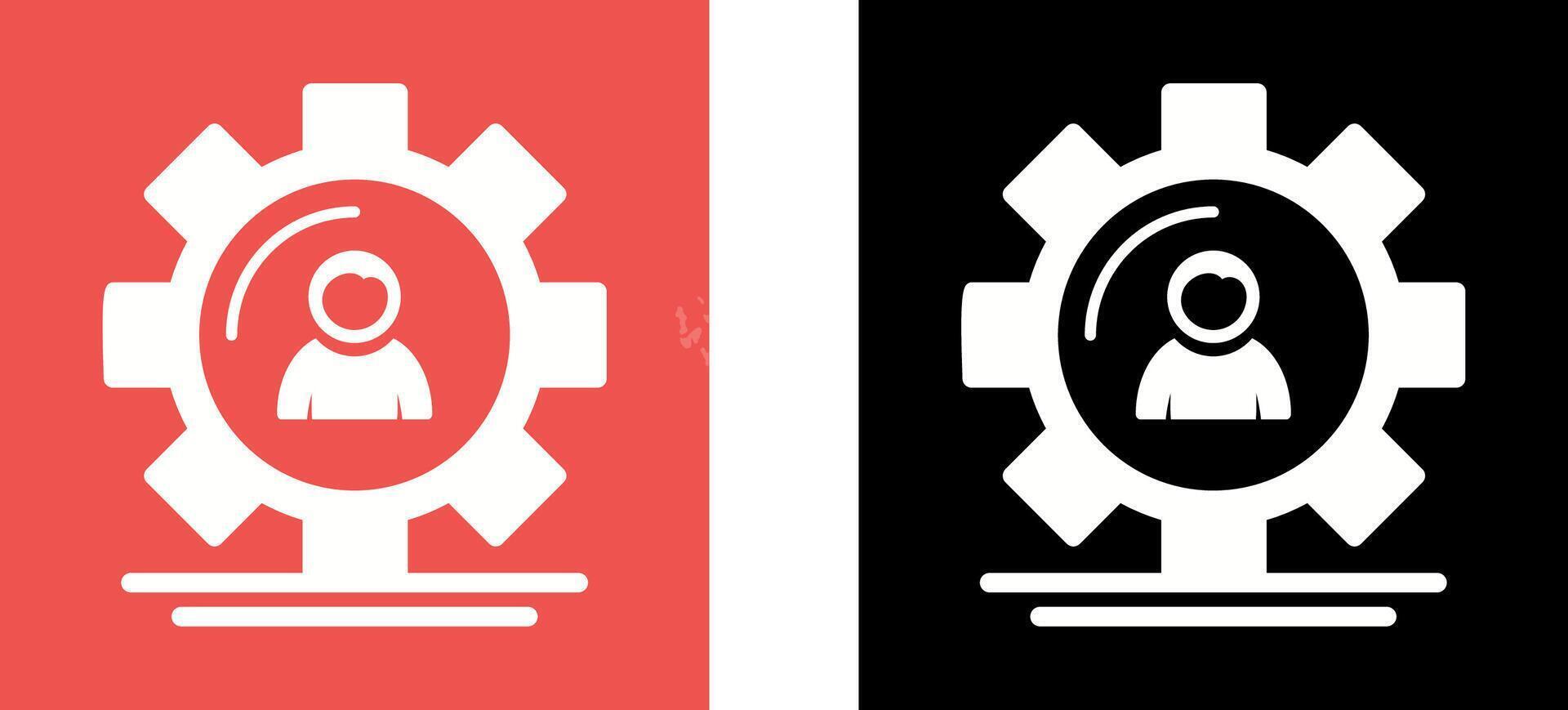 Management Icon Design vector