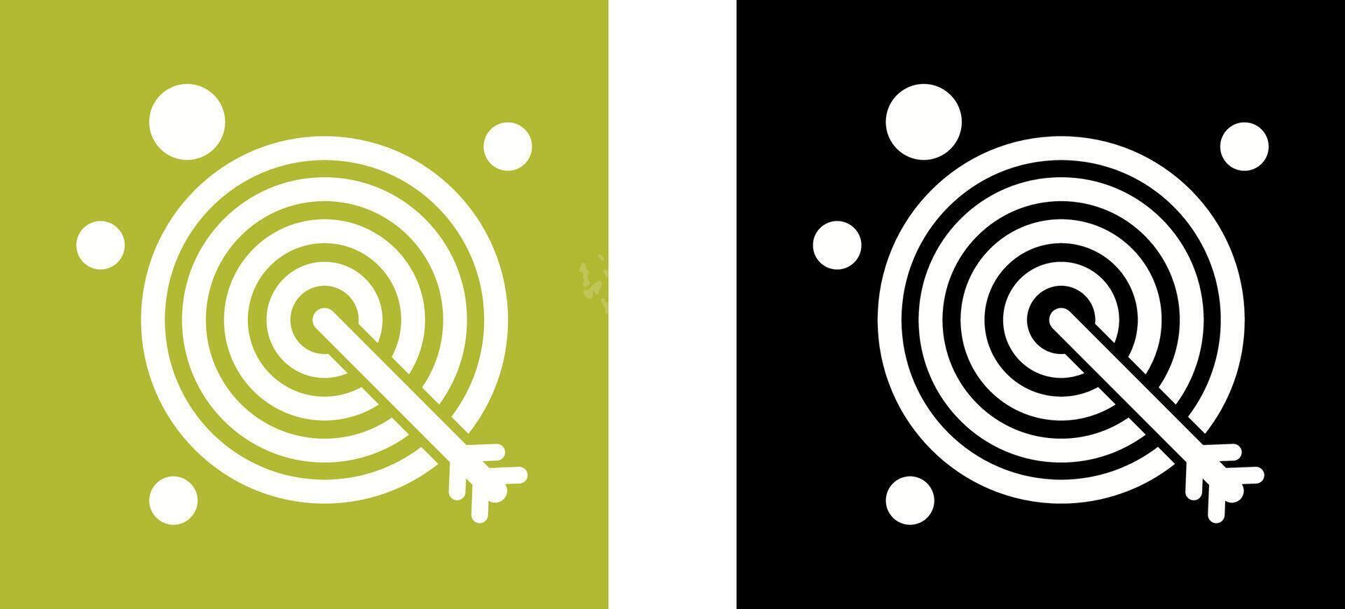 Target Icon Design vector
