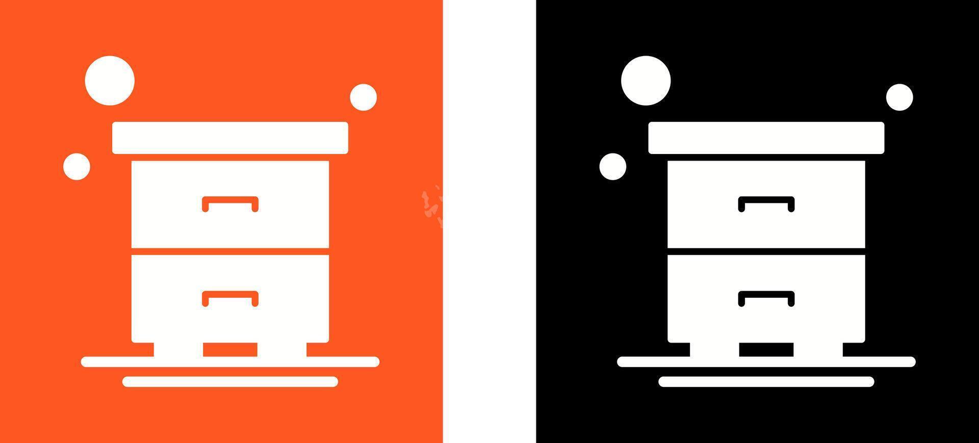 Table Icon Design vector