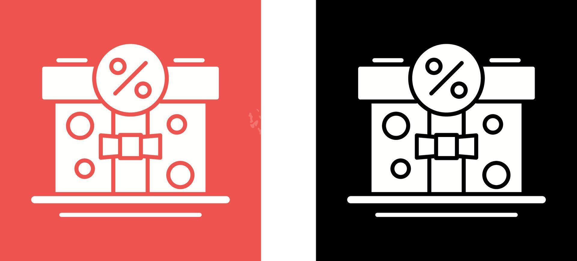 Gift Box Icon Design vector