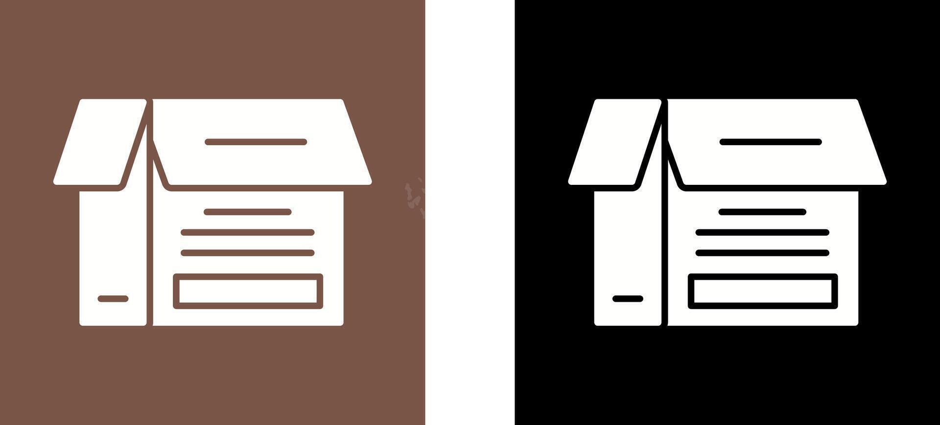 Box Icon Design vector