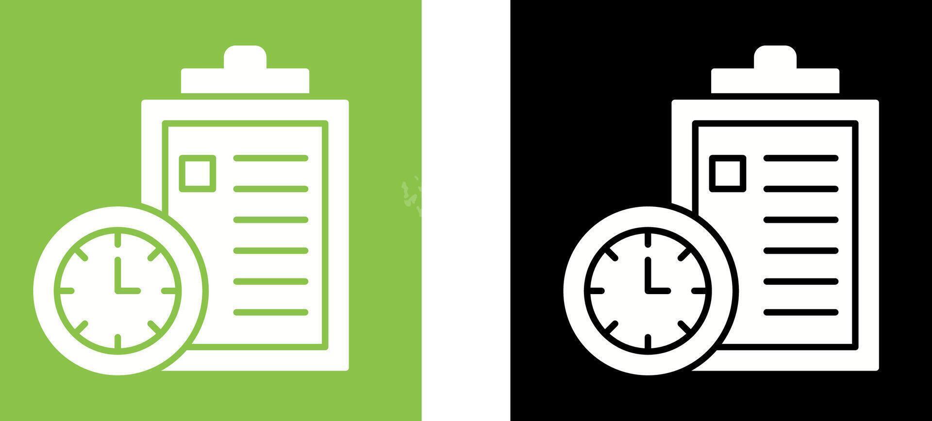 Time Management Icon Design vector